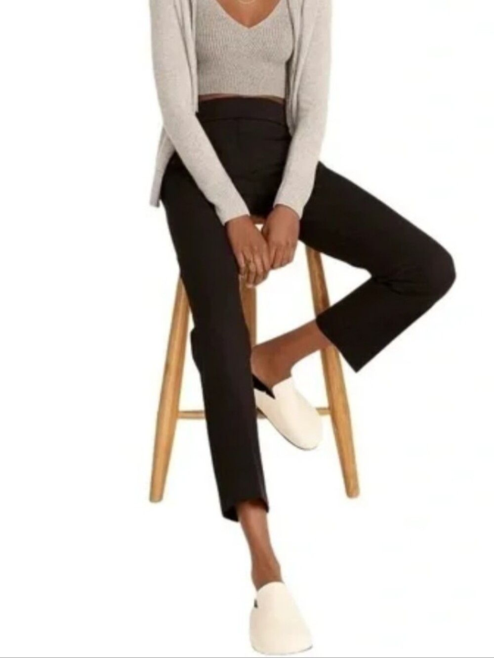 J. Crew New Remi Dress Pant in bi-stretch cotton Professional Work Black Size 12